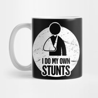 Stunts - Get Well Gift Fractured Broken Shoulder Mug